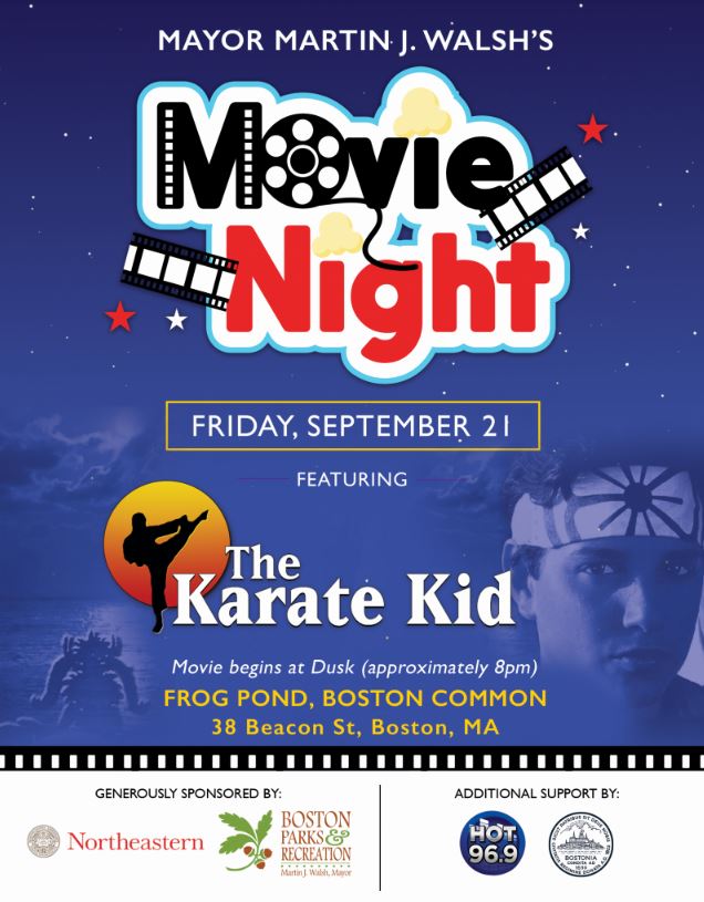 movie night karate kid